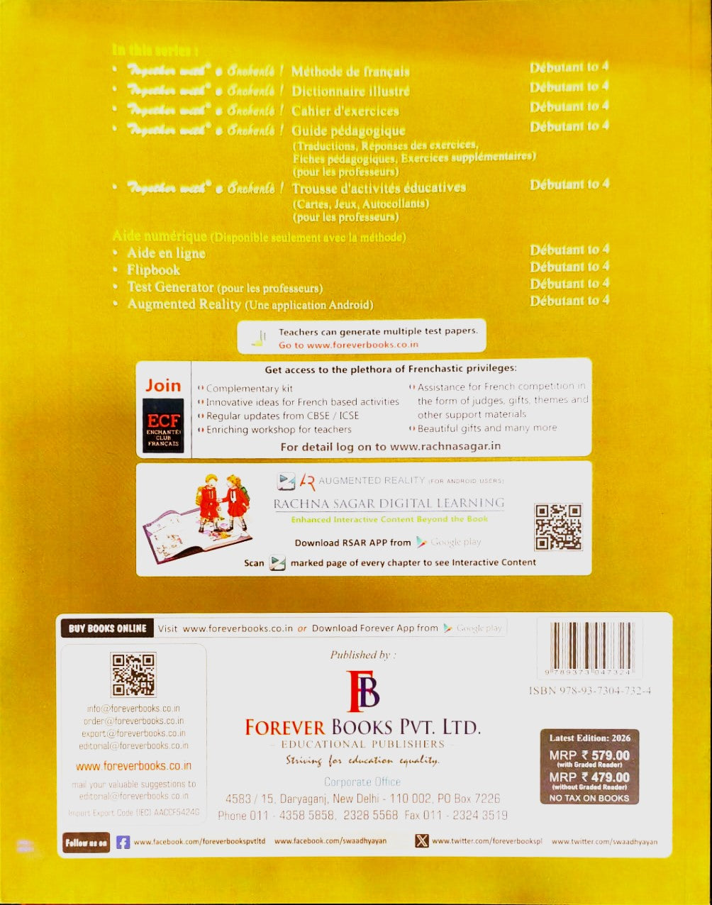 Together With e Enchante ! Methode De Francais (Textbook) 0