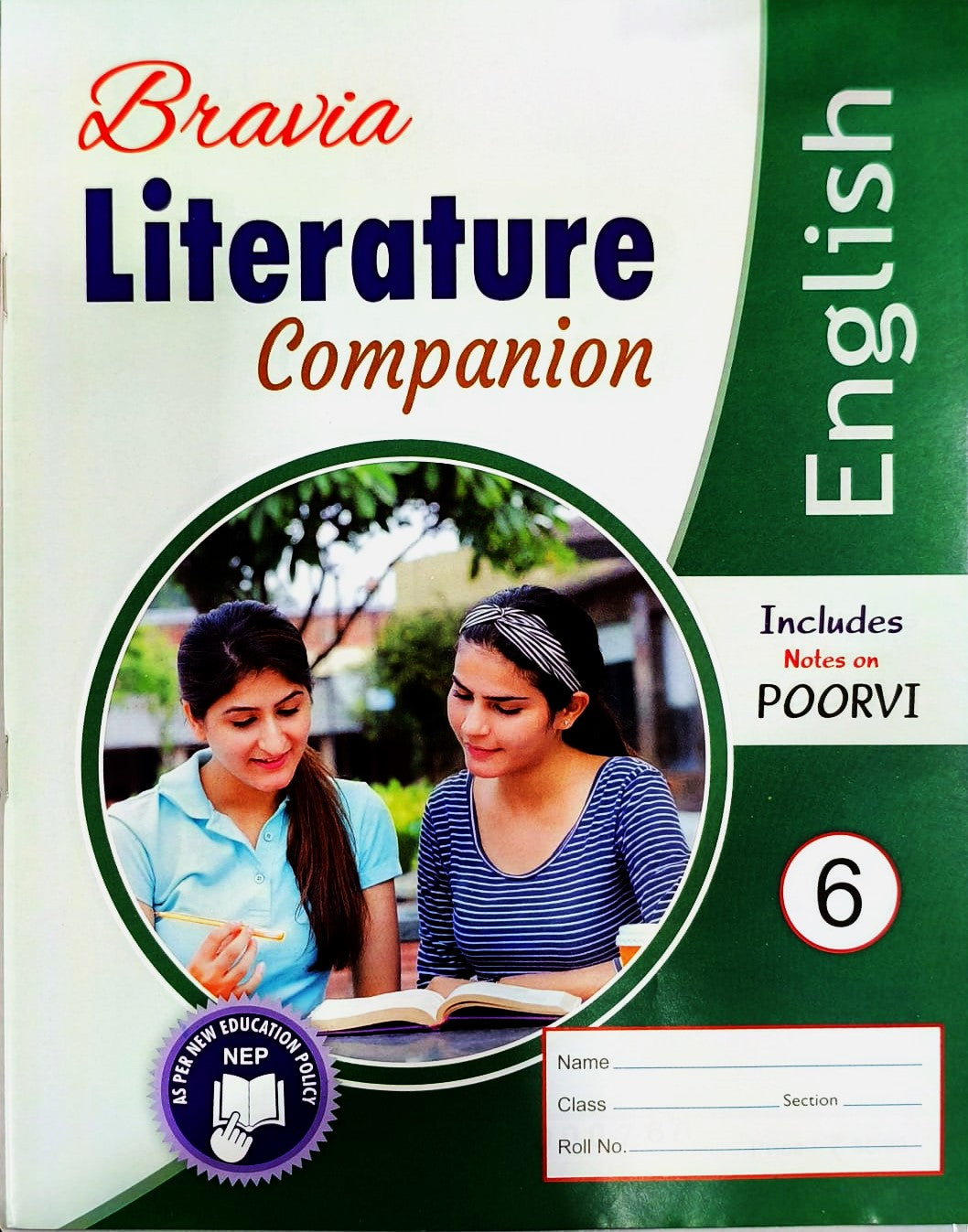Devjyoti Bravia English Assignments with Literature Companion (Set of 2 Books) for Class 6 - Latest For 2026 Session. Paperback