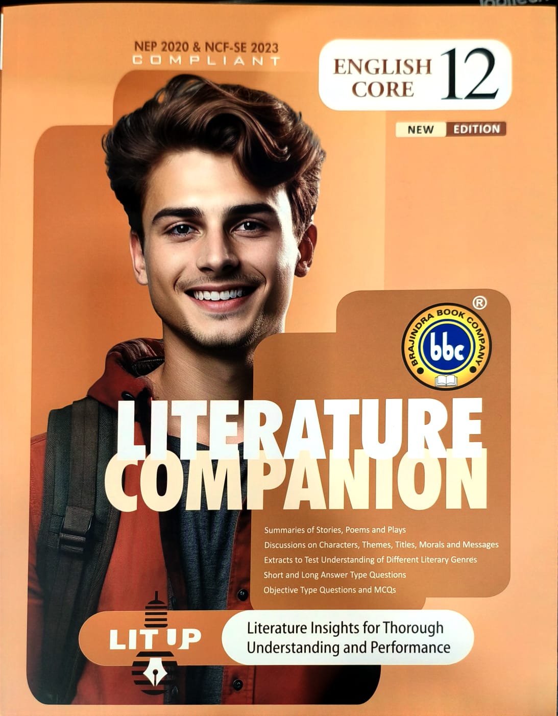 BBC Compacta English Core Assignments Class 12 - Latest for 2026 Session. Set of 2 Books