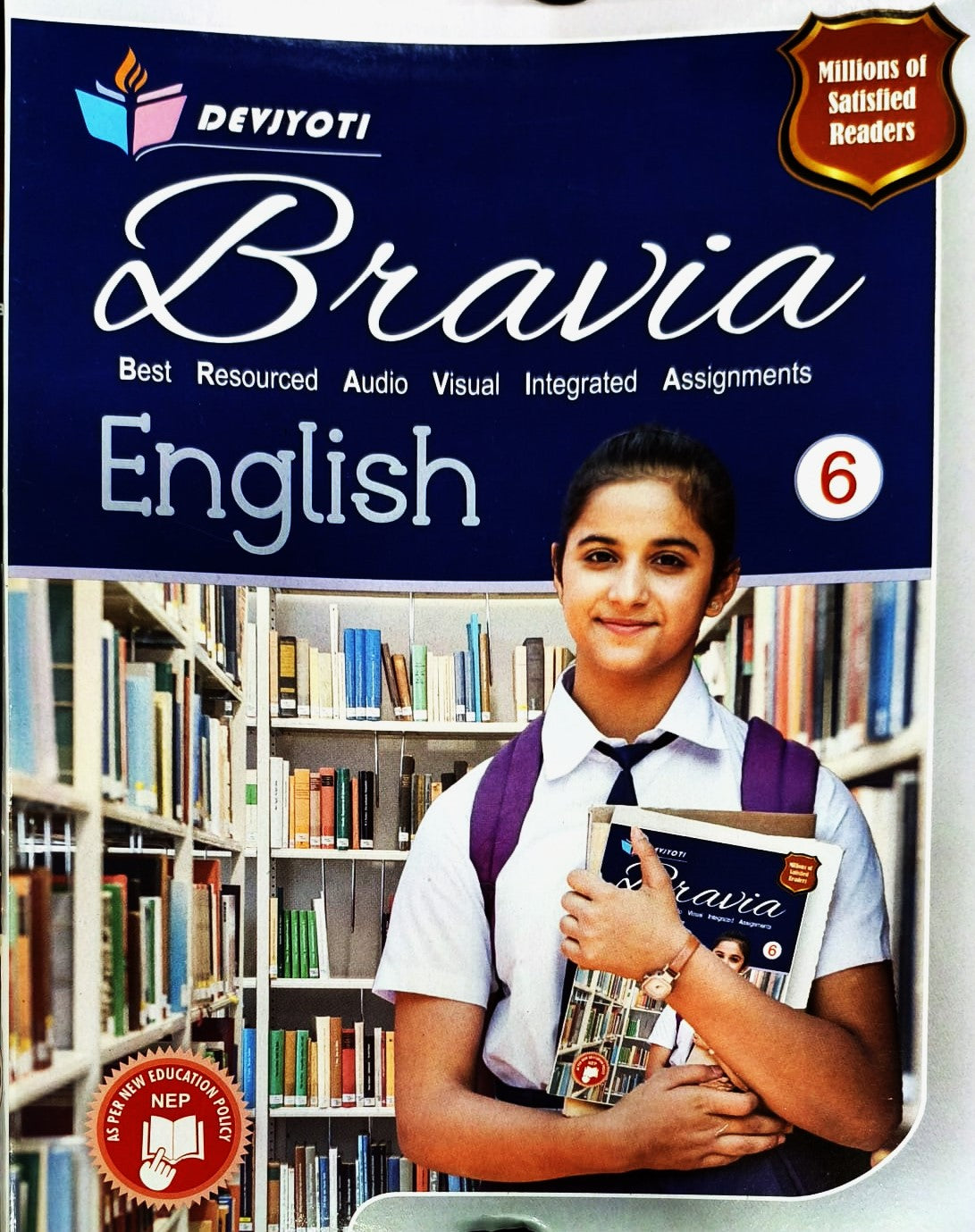 Devjyoti Bravia English Assignments with Literature Companion (Set of 2 Books) for Class 6 - Latest For 2026 Session. Paperback