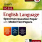Goyal ICSE Question Bank History & Civics, Geography, English language and literature Question Bank with Model Test Papers Class 10 for 2026 Examinations - Combo of 4 Books - Paperback