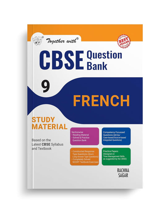 Together With French CBSE Question Bank Class 9 Solved & Practice Papers Exam 2025 (Paperback)