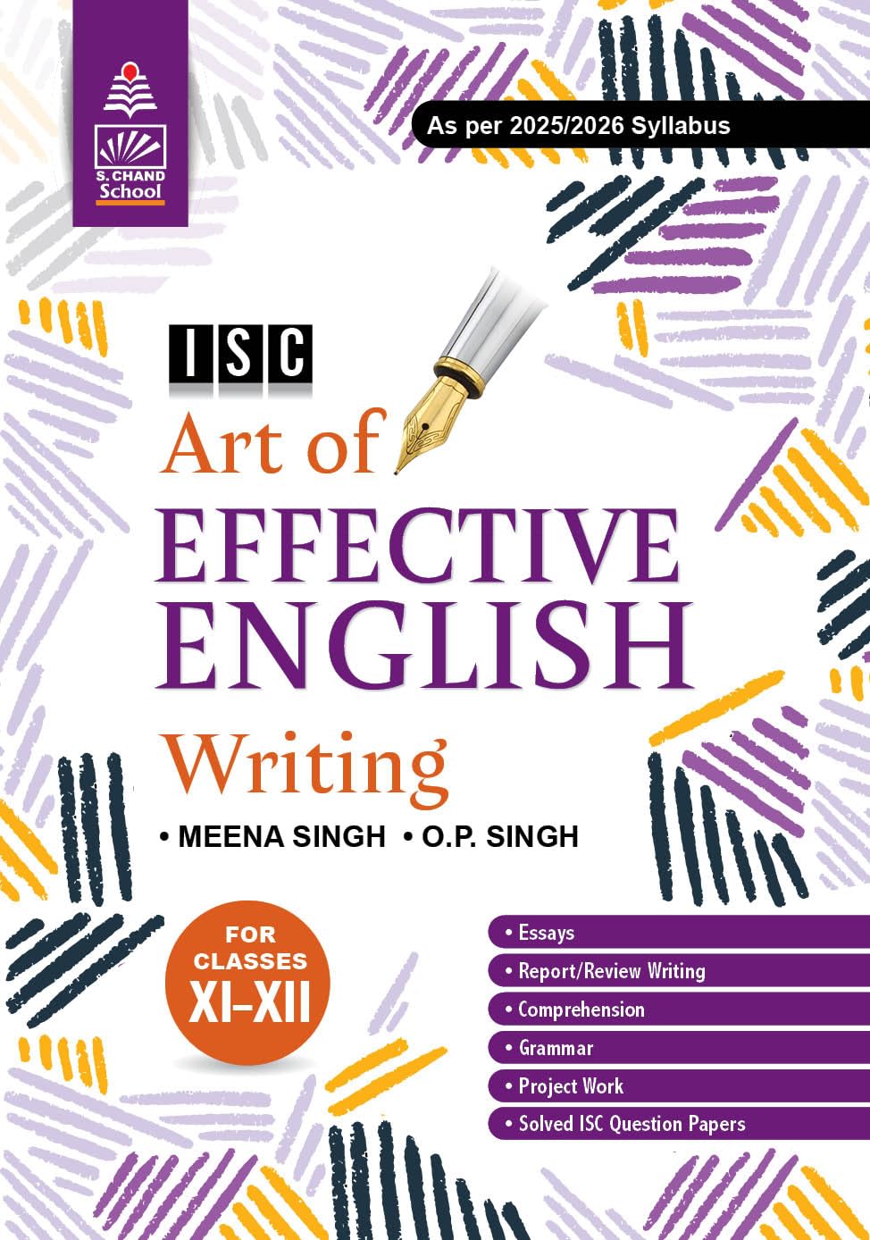 S Chand ISC Art of Effective English Writing for classes 11-12. Latest according to 2025-26 Syllabus.