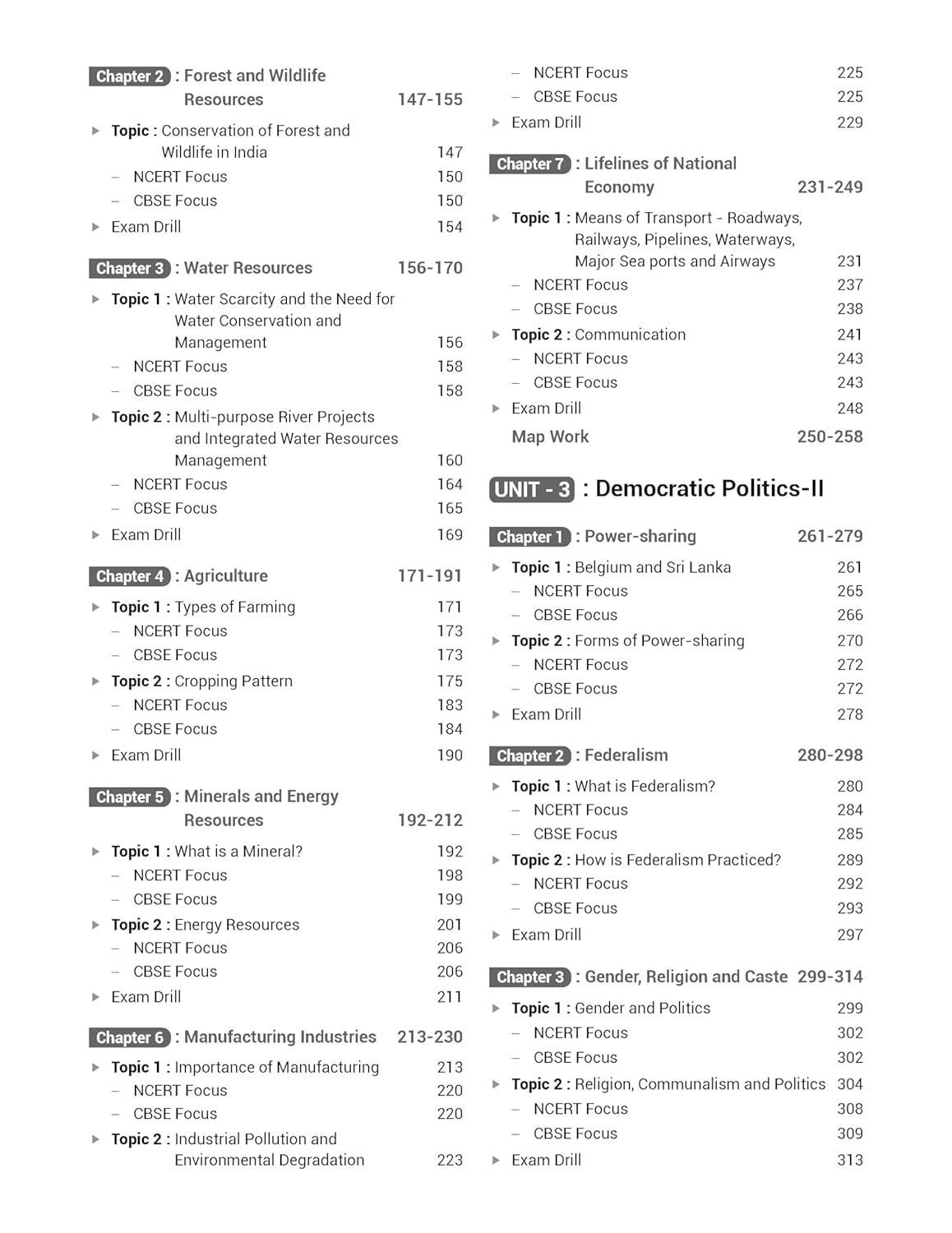 MTG CBSE 100 Percent Social Science For Class 10 - Latest for 2024-25 Session