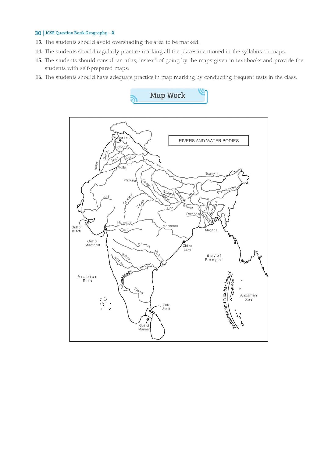 Oswal Gurukul ICSE Most Likely Question Bank Geography For Class 10 - Latest for 2025 Examination