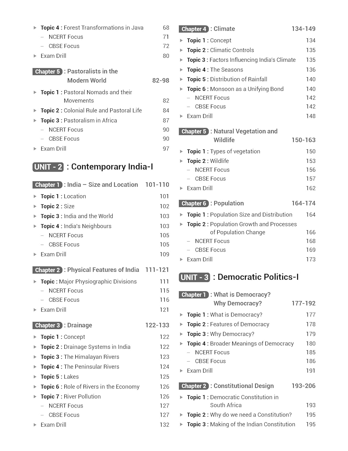 MTG CBSE 100 Percent Social Science For Class 9 - Latest for 2024-25 Session