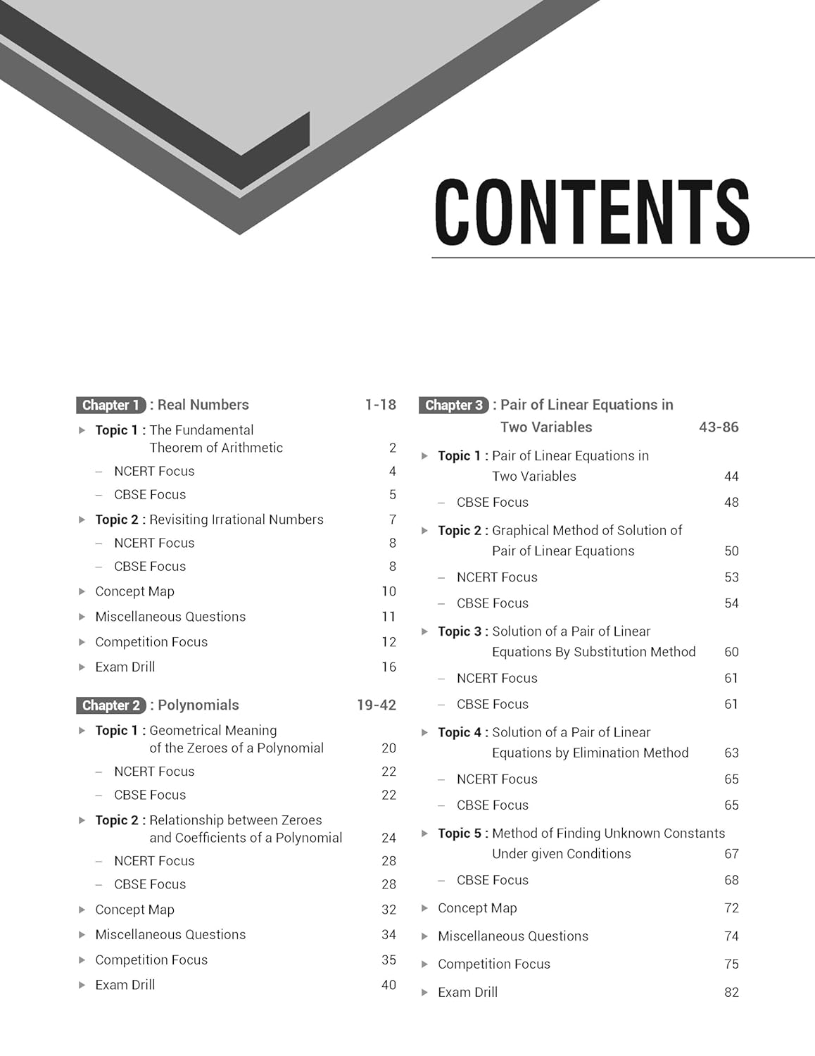 MTG CBSE 100 Percent Mathematics For Class 10 - Latest for 2024-25 Session