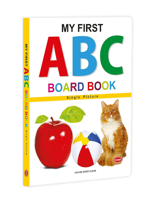 Shanti Publication - My First ABC Board Book (Single Picture)