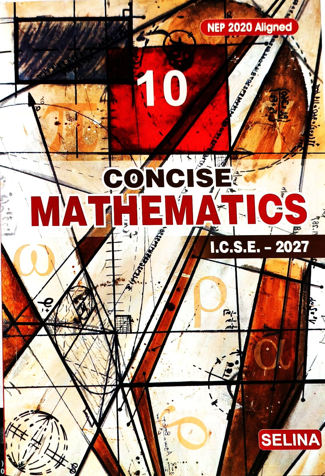 Selina ICSE Concise Physics, Concise Chemistry, Concise Biology & Concise Mathematics for Class 10 - Set of 4 Books - Latest for 2027 Session - Paperback
