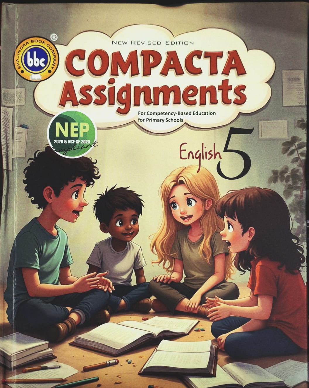 BBC Compacta Class 5 English Super Test Assignments - New Edition 2026 - Paperback