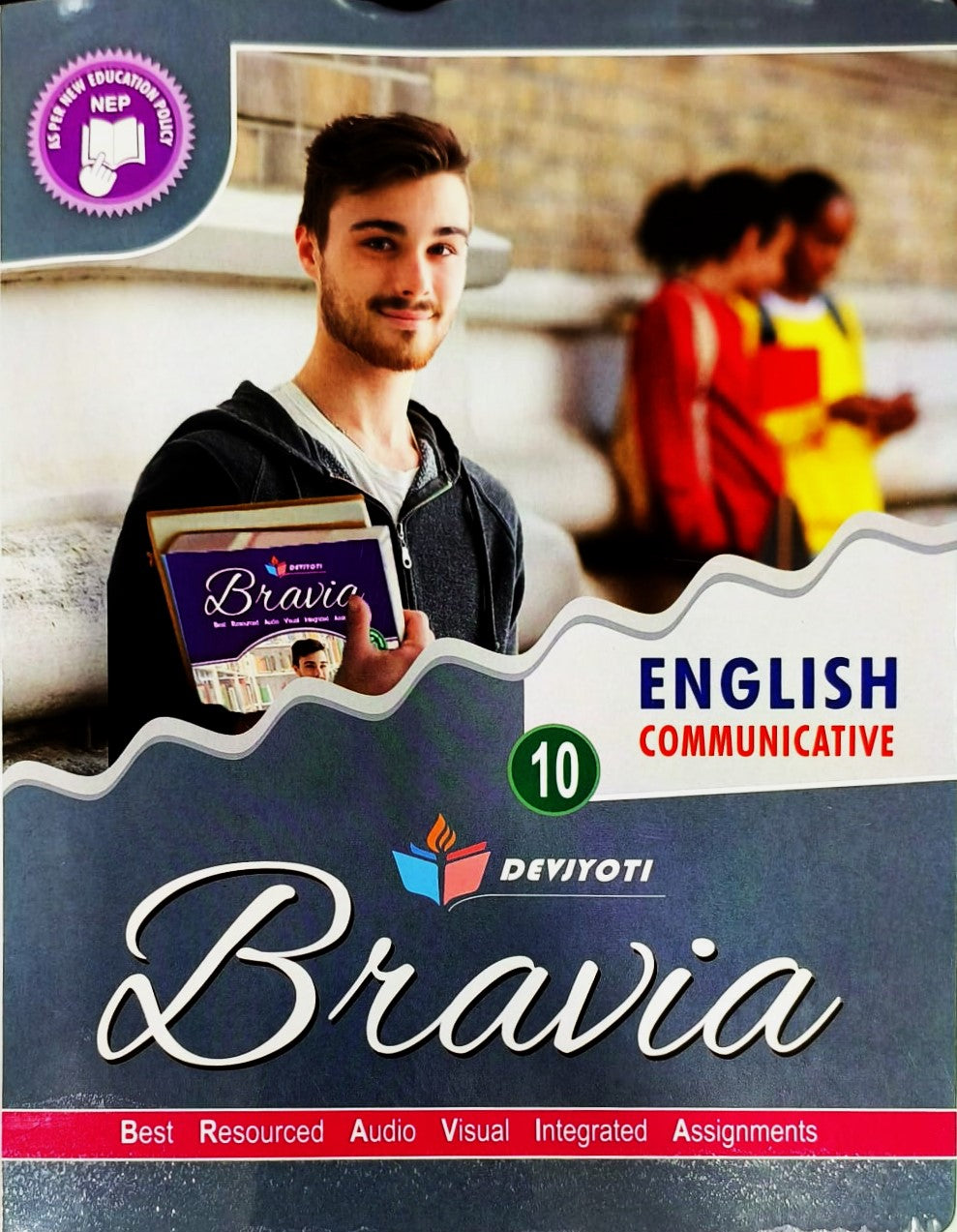 Devjyoti Bravia English Communicative & Literature Companion Class 10 (Set of 2 Books) - Latest For 2026 Session