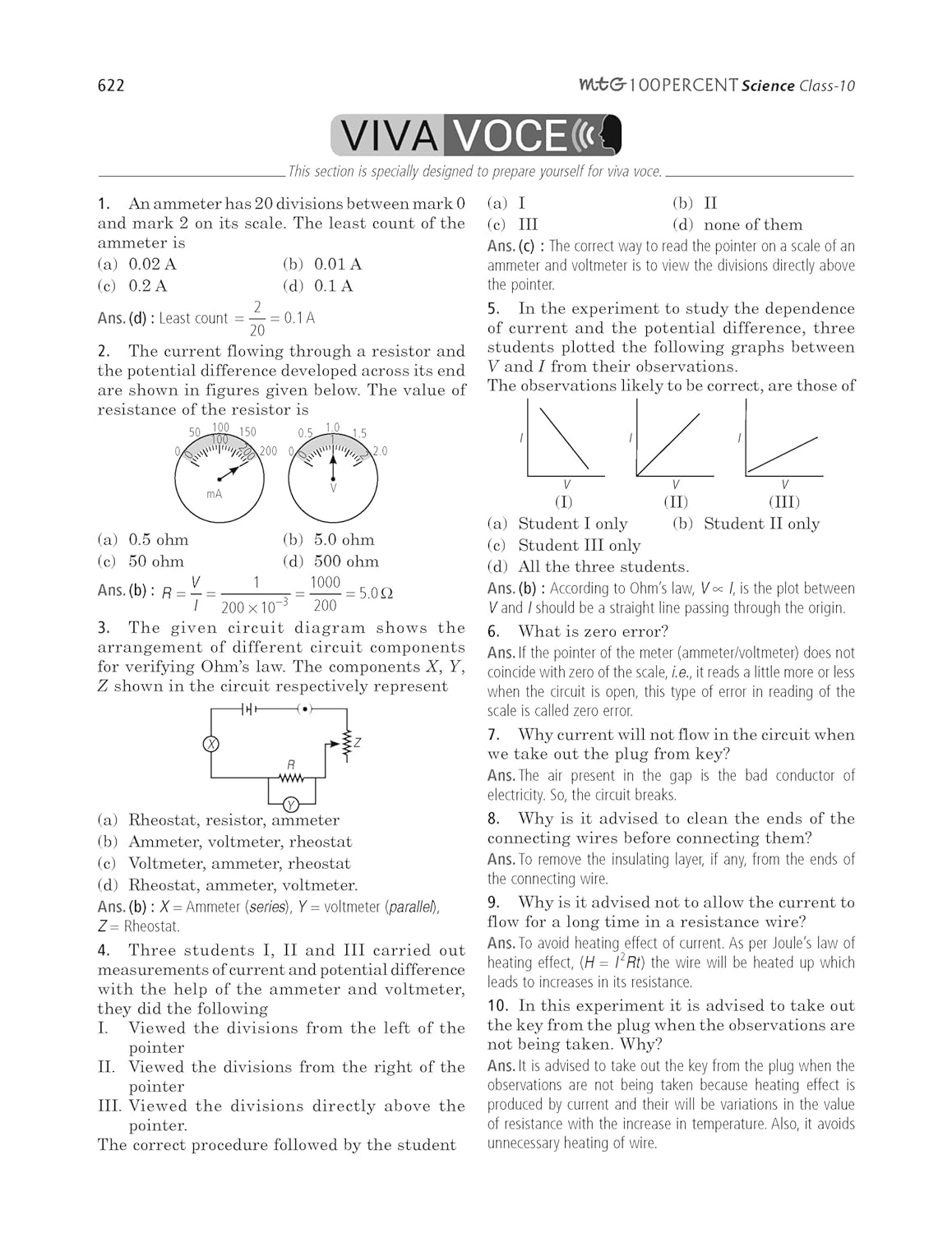 MTG CBSE 100 Percent Science for Class 10 - Latest for 2024-25 Session