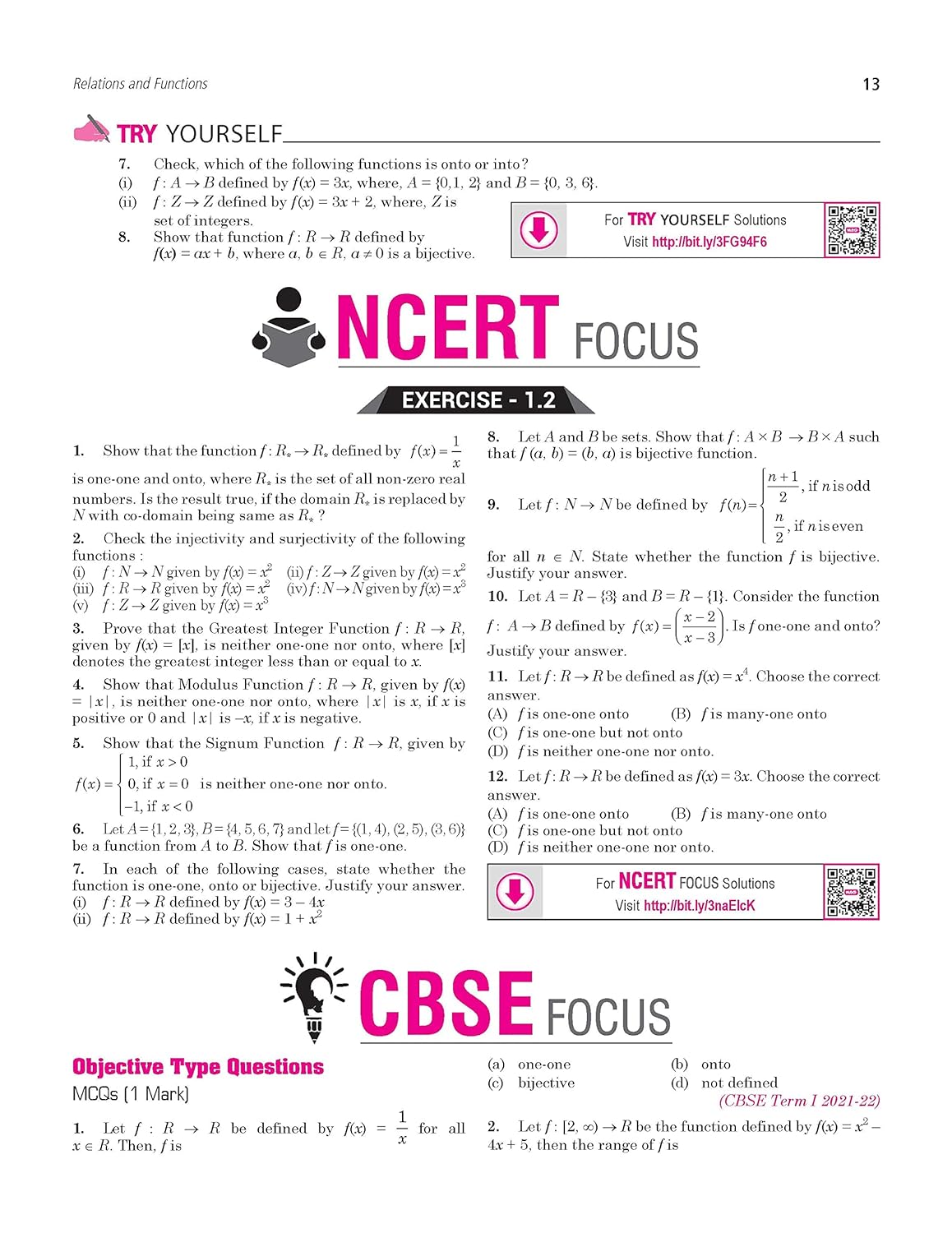 MTG CBSE 100 Percent Mathematics For Class 12 - Latest for 2024-25 Session