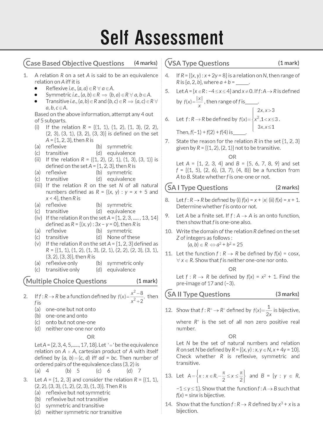 MTG CBSE 10 Years  Chapterwise Topicwise Solved Papers Mathematics For Class 12 - Latest for 2024-25 Session