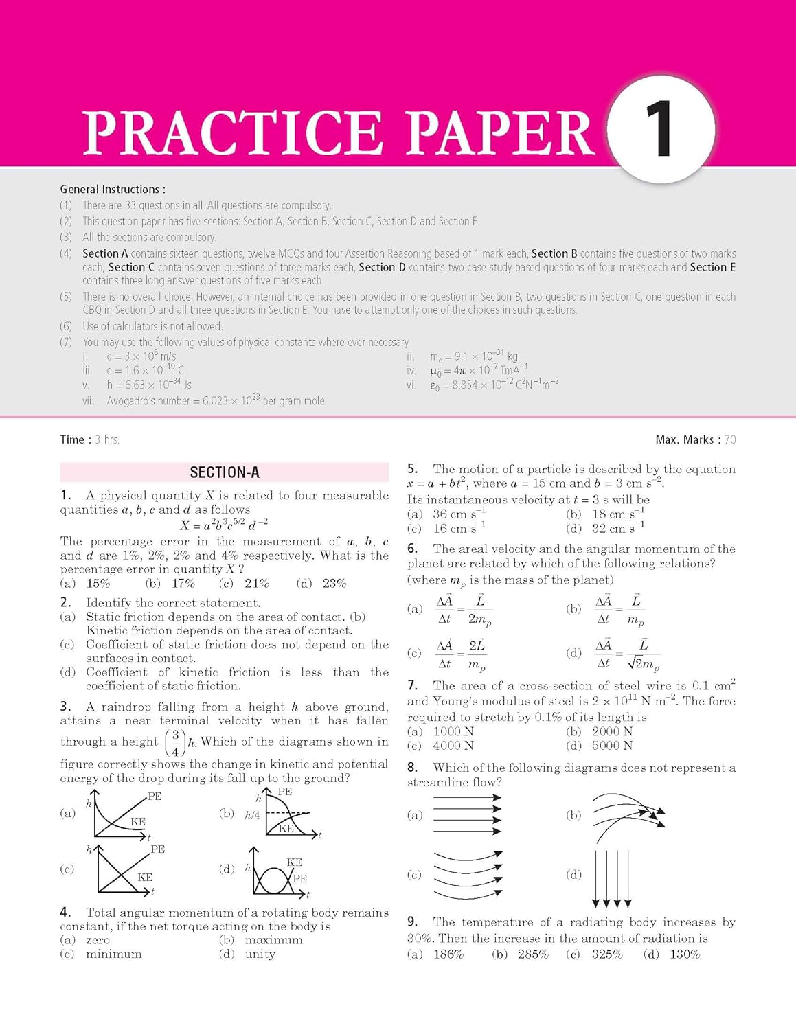 MTG CBSE 100 Percent Physics For Class 11 - Latest for 2024-25 Session