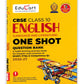 Educart One Shot Question Bank English Language & Literature for Class 10. Latest for 2026 Session. Best Prices!!