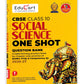 Educart One Shot Question Bank English (Language and Literature), Mathematics (Standard), Science & Social Science for Class 10 - Set of 4 Books - Latest for 2026 Session. Best Prices!!