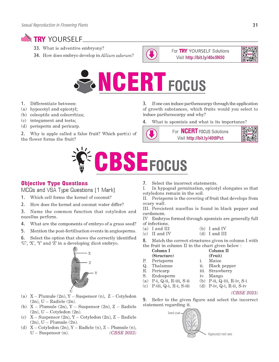 MTG CBSE 100 Percent Biology For Class 12 - Latest for 2024-25 Session