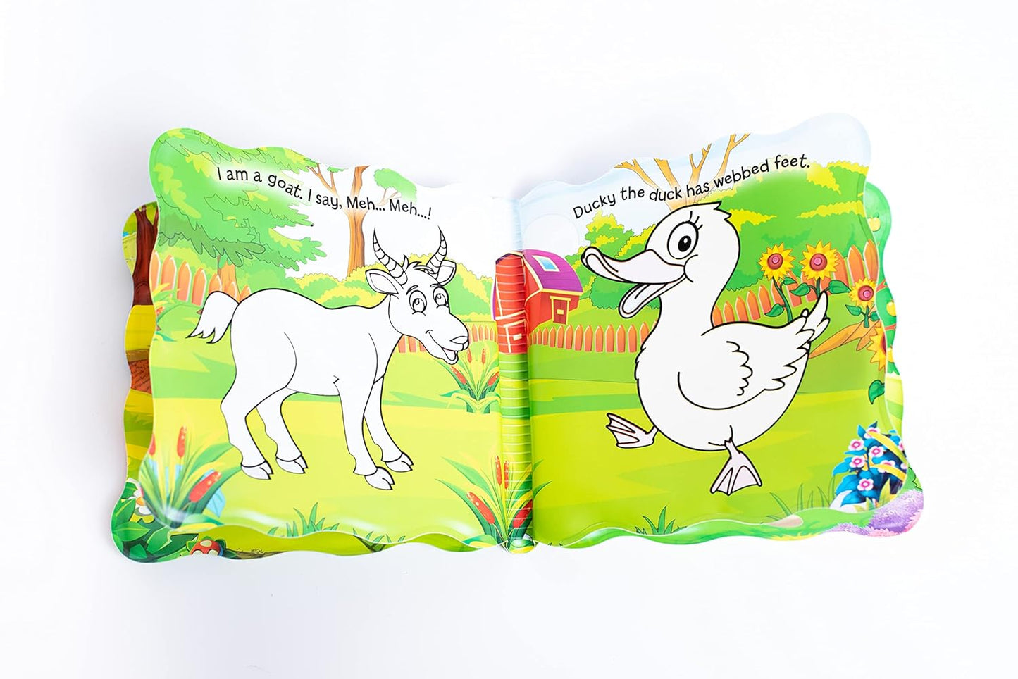 Dreamland Magic Bath Book - Farm Animals