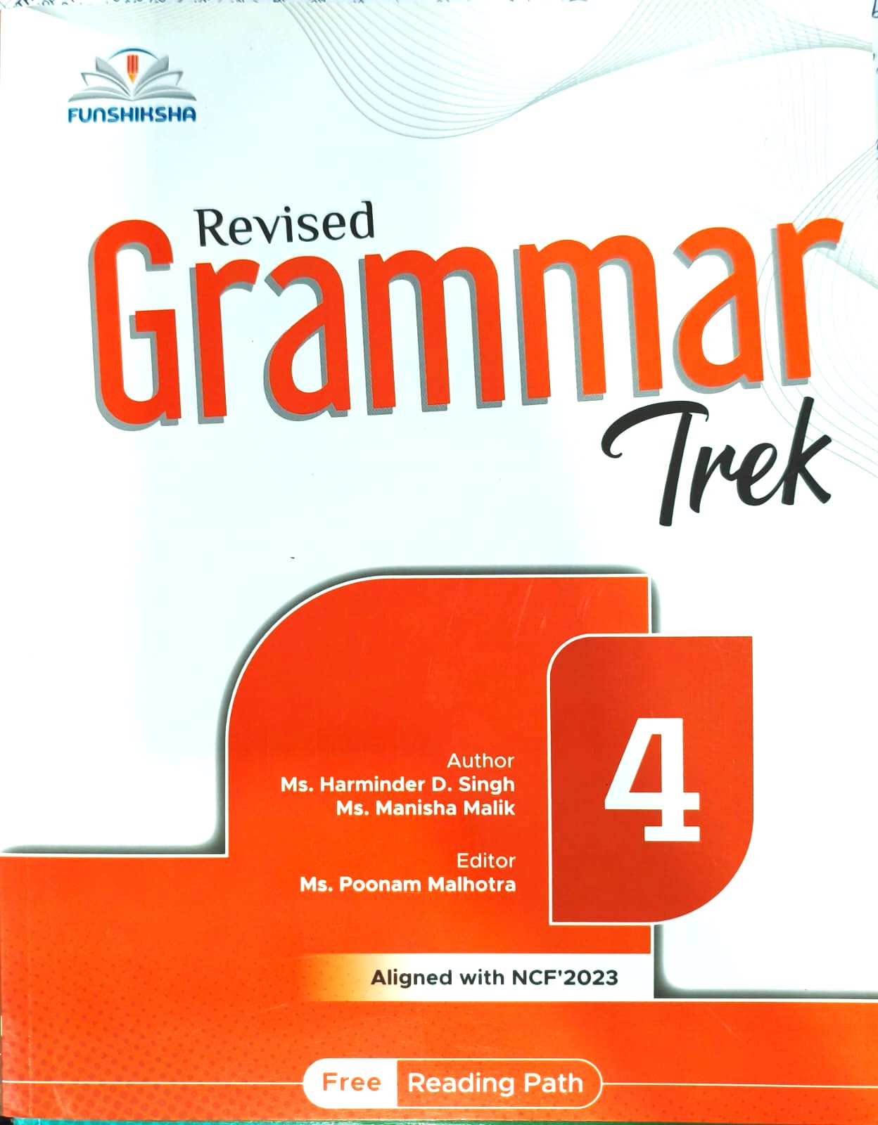 Funshiksha - Revised Grammar Trek For Class 4 - Aligned with NCF's 2023
