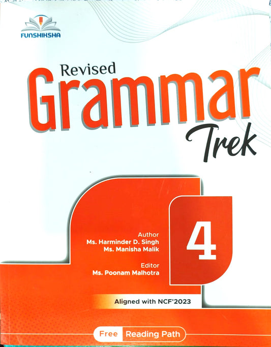 Funshiksha - Revised Grammar Trek For Class 4 - Aligned with NCF's 2023