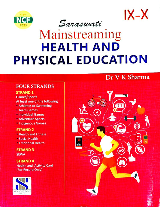 New Saraswati CBSE Health & Physical Education Practical Record for Class 9 & 10 - Latest for 2026 Examination - Paperback
