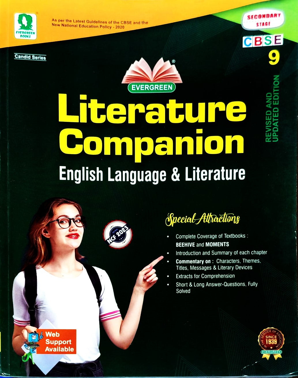 Evergreen CBSE Practice Paper in English Language and Literature with Text Assignments  for Class 9 - Revised and Updated Edition