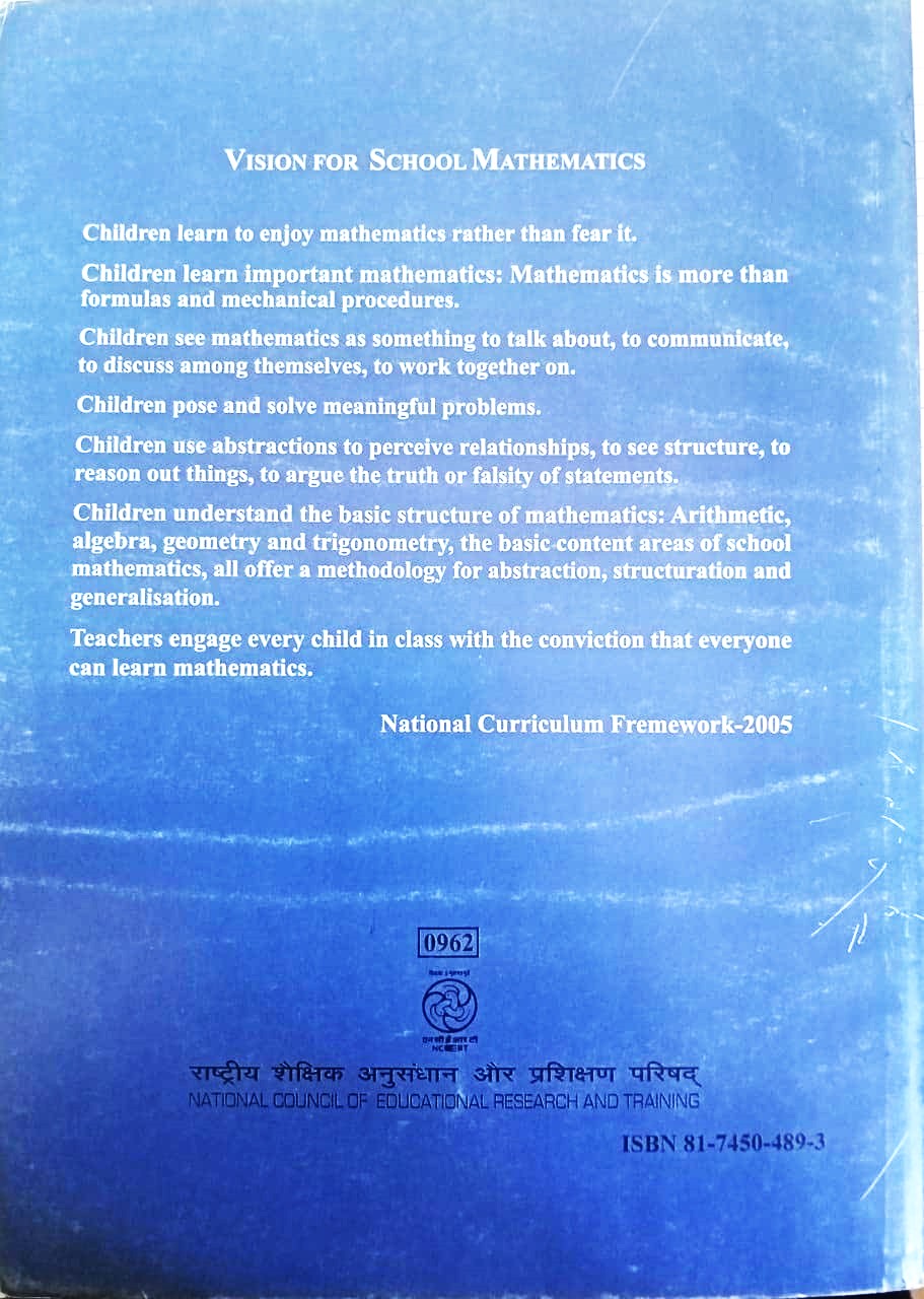 NCERT Class 9 Mathematics Textbook (Code 962) - Latest Edition