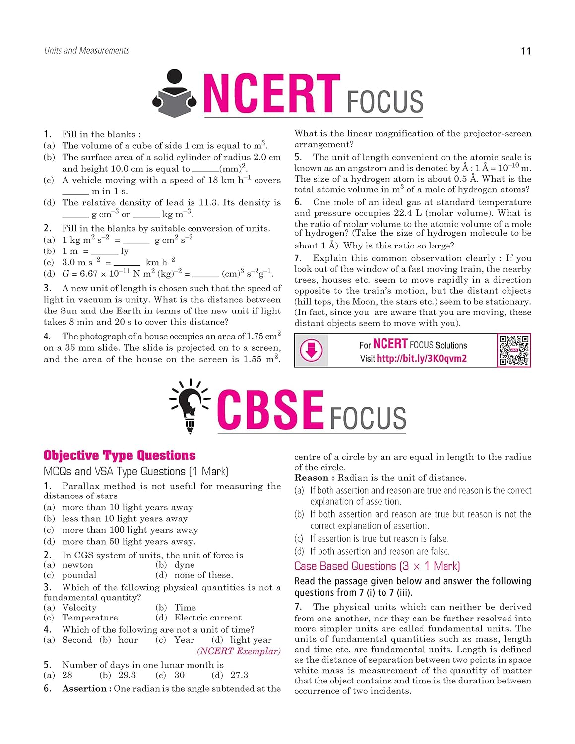 MTG CBSE 100 Percent Physics For Class 11 - Latest for 2024-25 Session