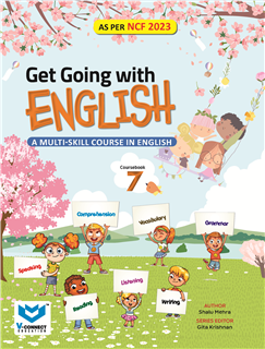 V Connect - Get Going With English Coursebook for Class 8 - Latest for 2025 Examination. Paperback