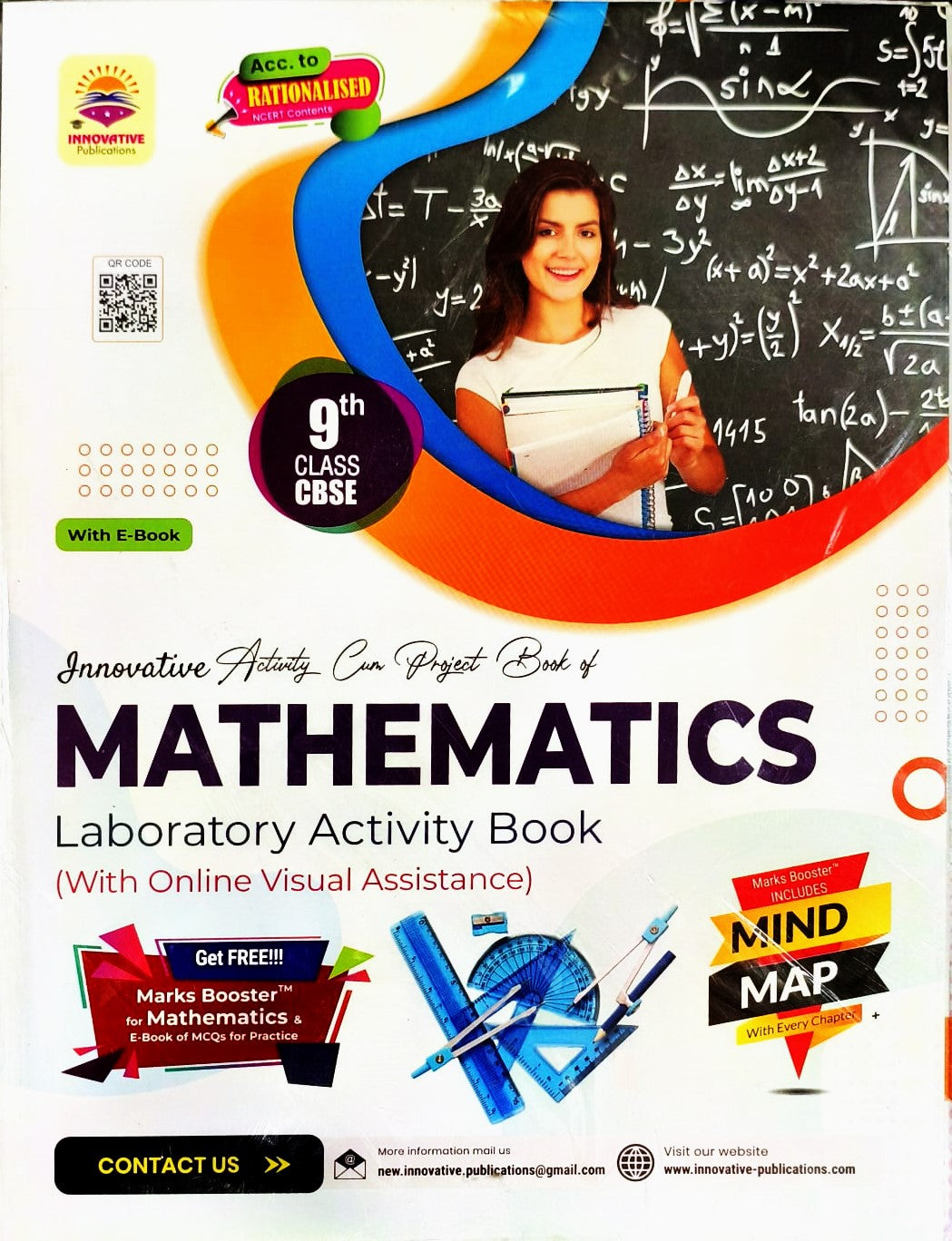 Innovative - Mathematics Laboratory Activity Book for Class 9 (with online visual assistance) - Latest Edition (Hardbound)
