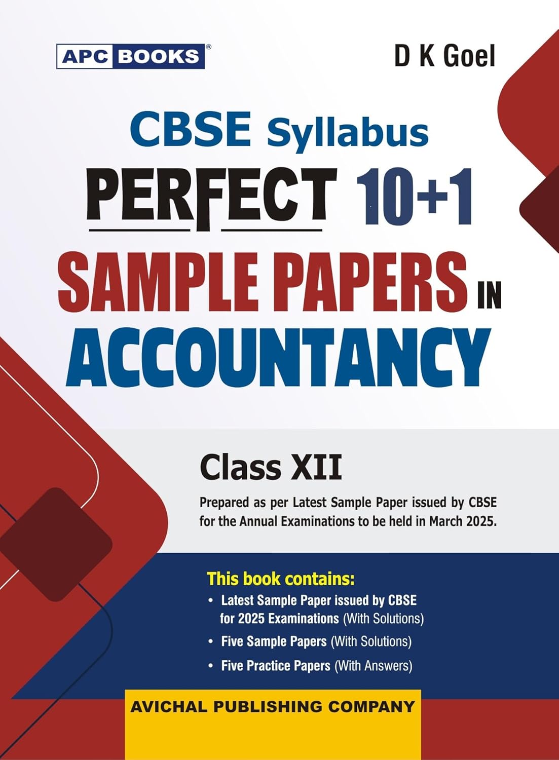 APC Books CBSE Perfect 10+1 Sample Papers in Accountancy, Business Studies & Economics Class 12 - Set of 3 Books - Latest for 2025 Session - Paperback (EXCLUSIVE DISCOUNT!)