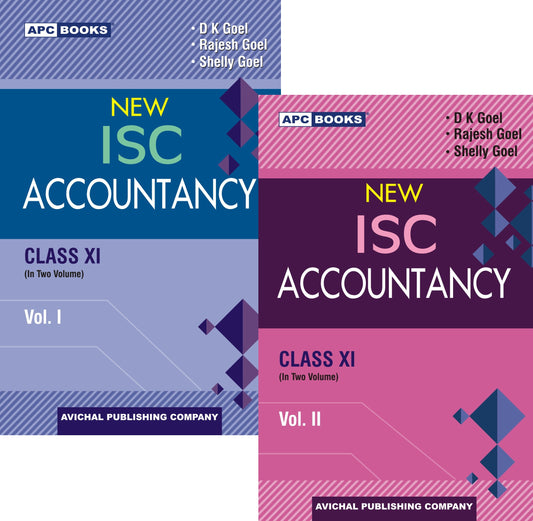 APC New ISC Accountancy (Vol. I & II) For Class 11 (20th Edition) - Latest for 2025-26 Session. Paperback