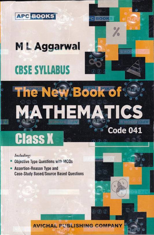 APC CBSE The New Book Of Mathematics For Class 10 - Latest for 2024-25 Session