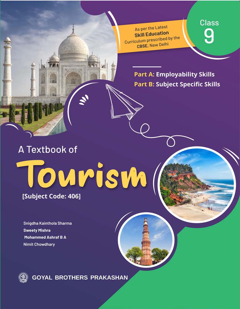 Goyal A Text Book of Tourism for Class 9 _ Latest for 2026 Examination. Paperback