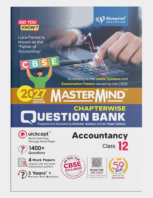Blueprint - Mastermind Accountancy CBSE Question Bank for Class 12 - Latest for 2027 Examination