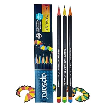 Apsara Matt Magic 2.0 Pencil - (Pack of 10)