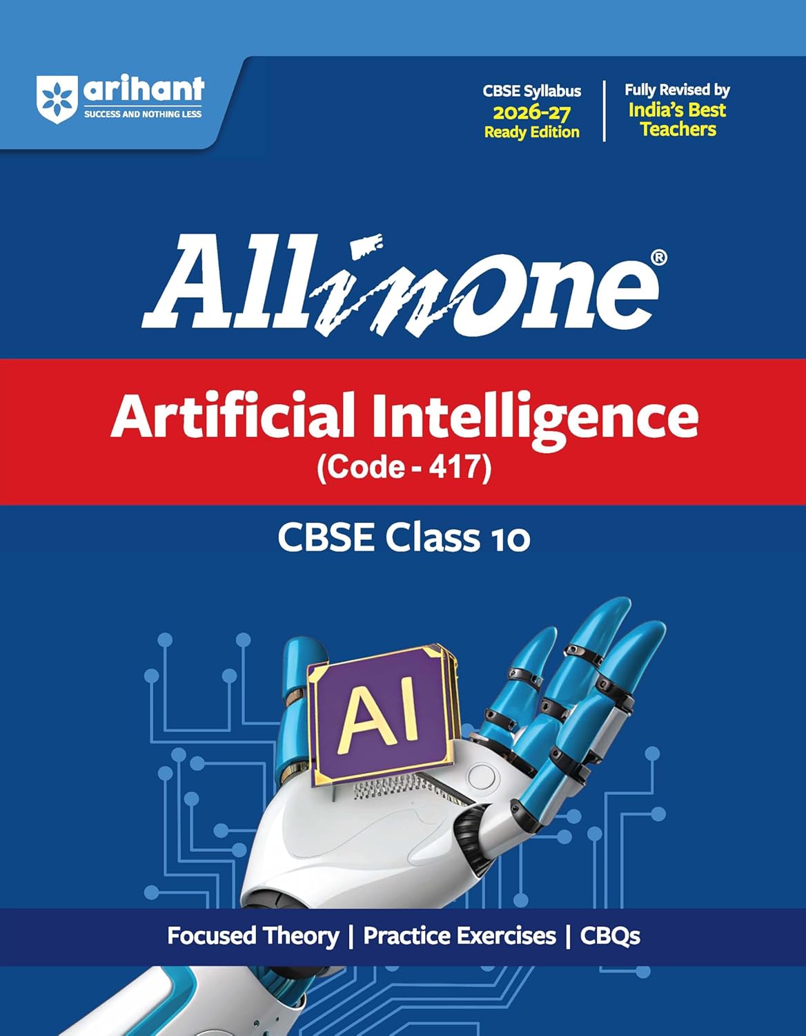 Arihant All in One Artificial Intelligence (Code - 417) Class 10 - Latest for 2026-27 Edition