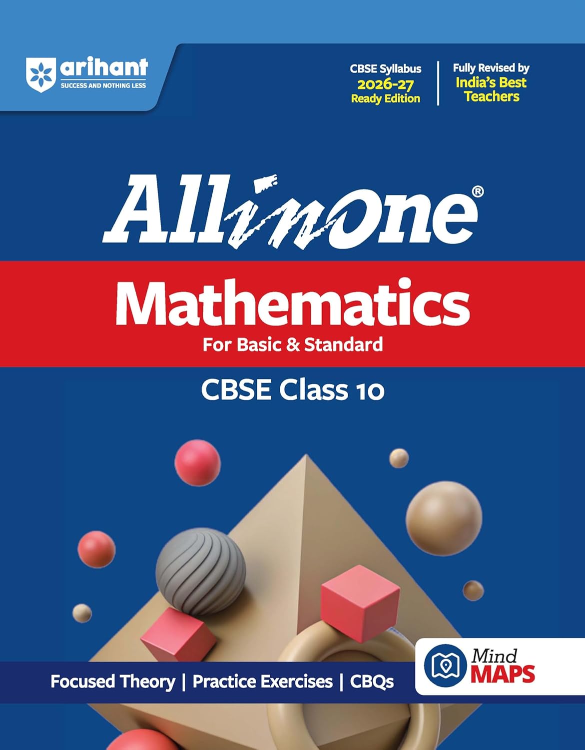 Arihant All in One Mathematics (Basic & Standard) for Class 10 - Latest for 2026-27 Edition