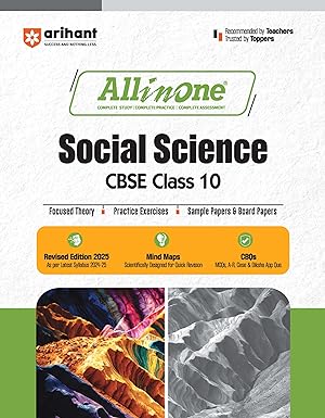 Arihant All in One Social Science Class 10 CBSE - Paperback for 2024-25