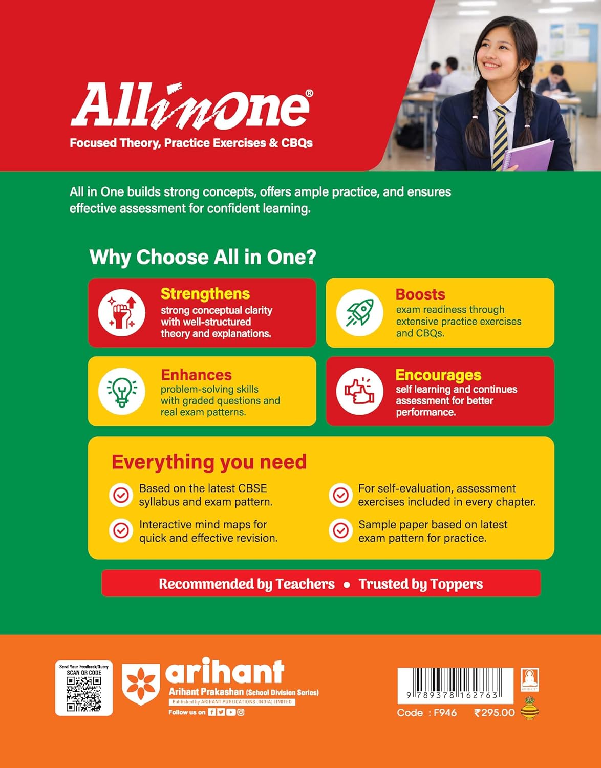 Arihant All in One Computer Applications for Class 9 - Latest for 2026-27 Edition