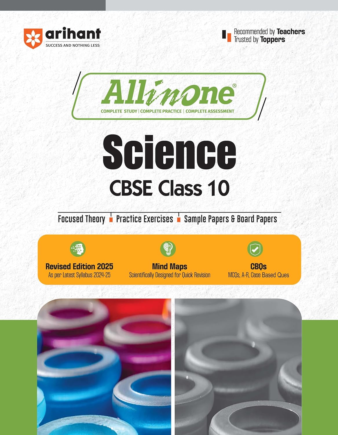 Arihant All in One CBSE Science, Mathematics, Social Science, English Language & Literature (Set of 4 Books) For Class 10 - Paperback for 2024-25