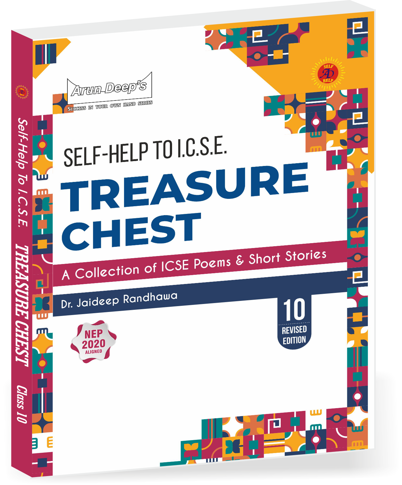 Arundeep’s Self Help to ICSE Treasure Chest For Class 10 - Latest for 2025-26 Session. Paperback (Revised Edition)