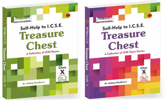 Arundeep’s Self Help to ICSE Treasure Chest For Class 10 - Latest for 2024-25 Session