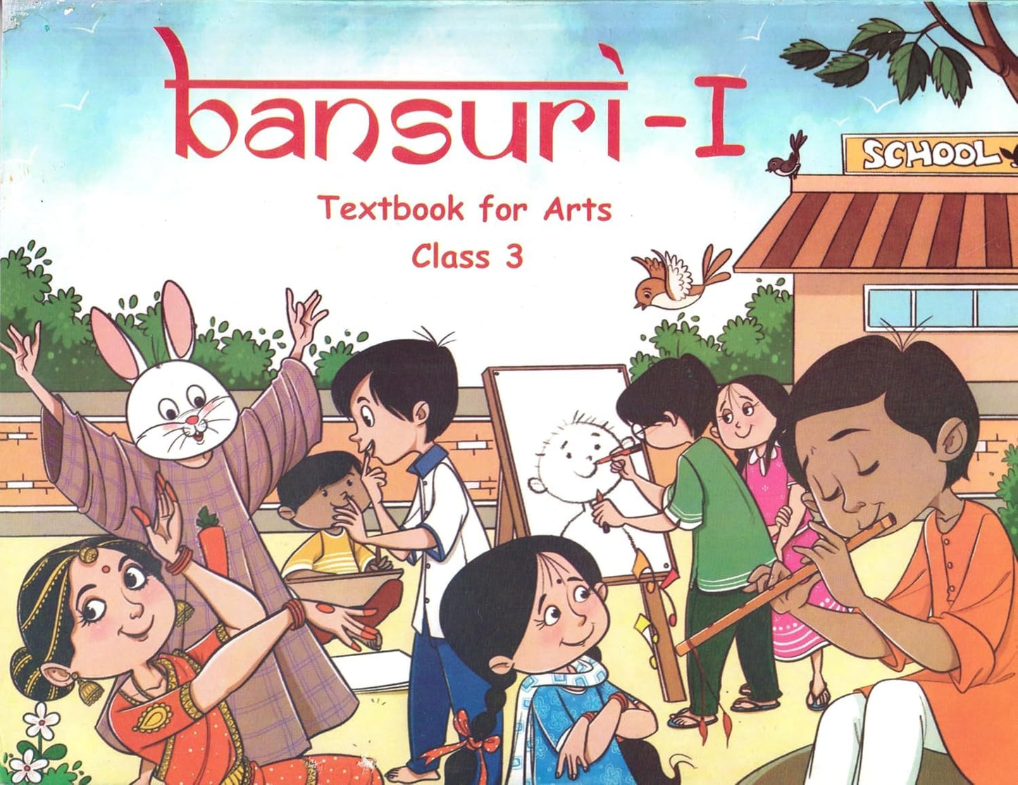 NCERT Santoor, Math's Mela, Veena, Our Wondrous World, Bansuri-1 & Khel Yoga Physical Textbook For Class 3 (Set of 6 Books) - Latest Edition