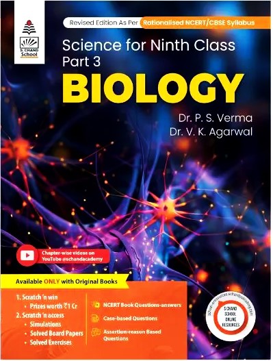 SChand Lakhmir Singh Manjit Kaur Class 9 Chemistry and Biology Combo of 2 Books - Latest 2025-26 Session