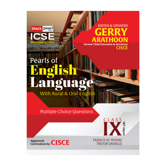 Black Pearl ICSE Pearls of English Language Class 9 for Session 2025-26