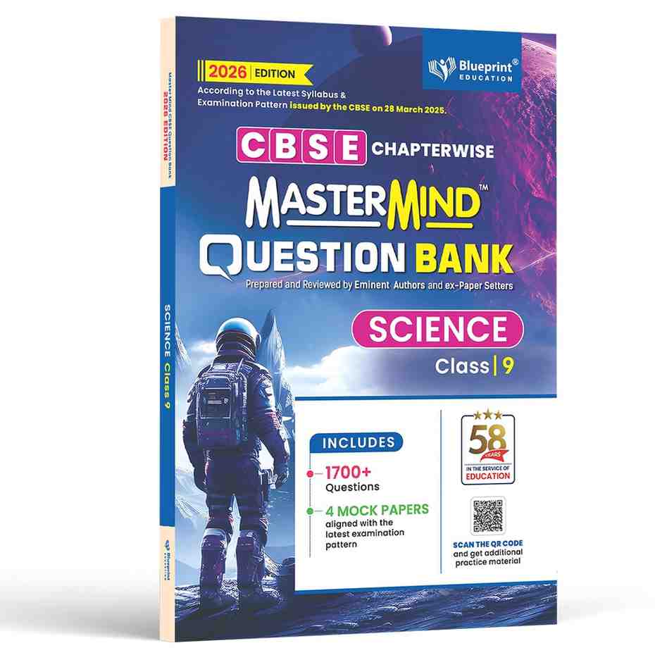 Blueprint Mastermind Question Bank Class 9 Science and Social Science. Set of 2 Books for 2025-26 Examination - Paperback