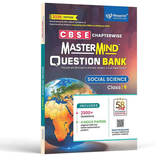MasterMind Social Science CBSE Question Bank Class 9 Latest Pattern for 2025-26 Examination - Paperback