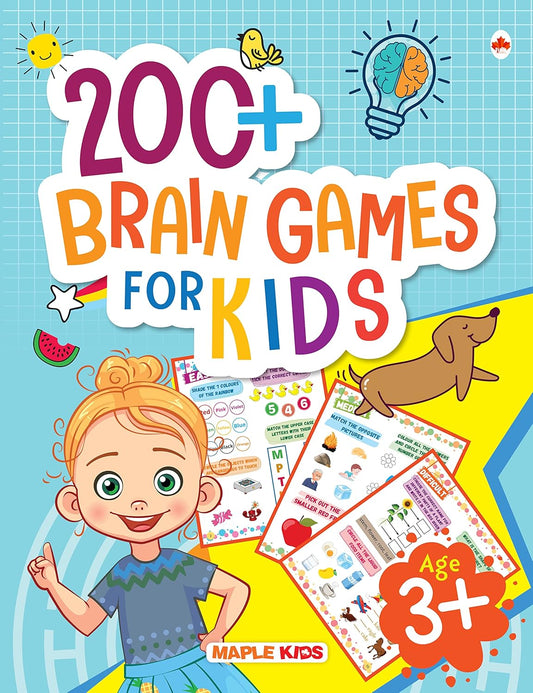 Brain Games for Kids - Brain Teasers and Puzzles - Age 6+ - Brain Boosting Activity Book - Activities for Cognitive Development - Brilliant Brain Activities for Children